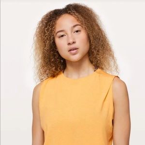 Lululemon Brunswick Muscle Tank Gold